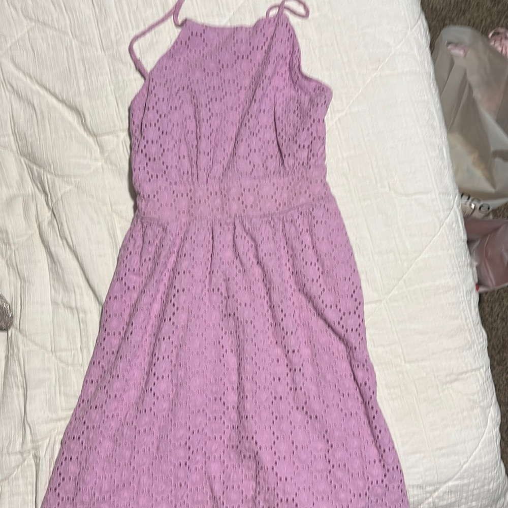 Purple dress